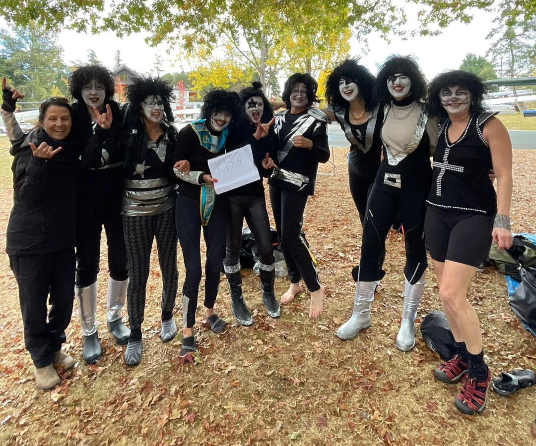 KISS costumes from Victoria City Rowing Club.
