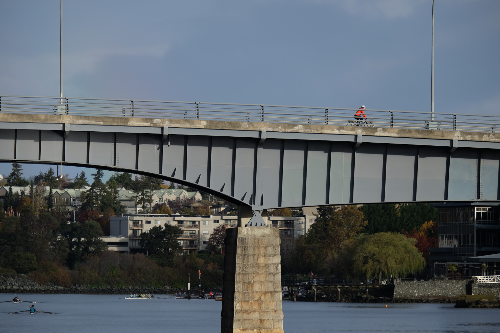 Cruising the Point Ellice Bridge!