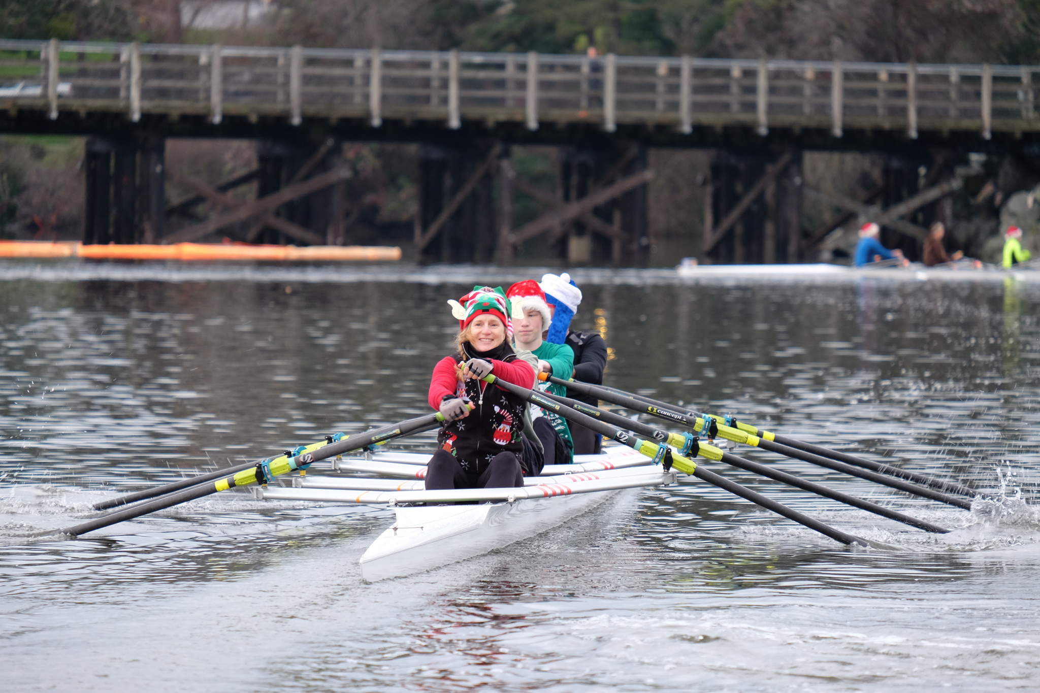 A quad on the water.