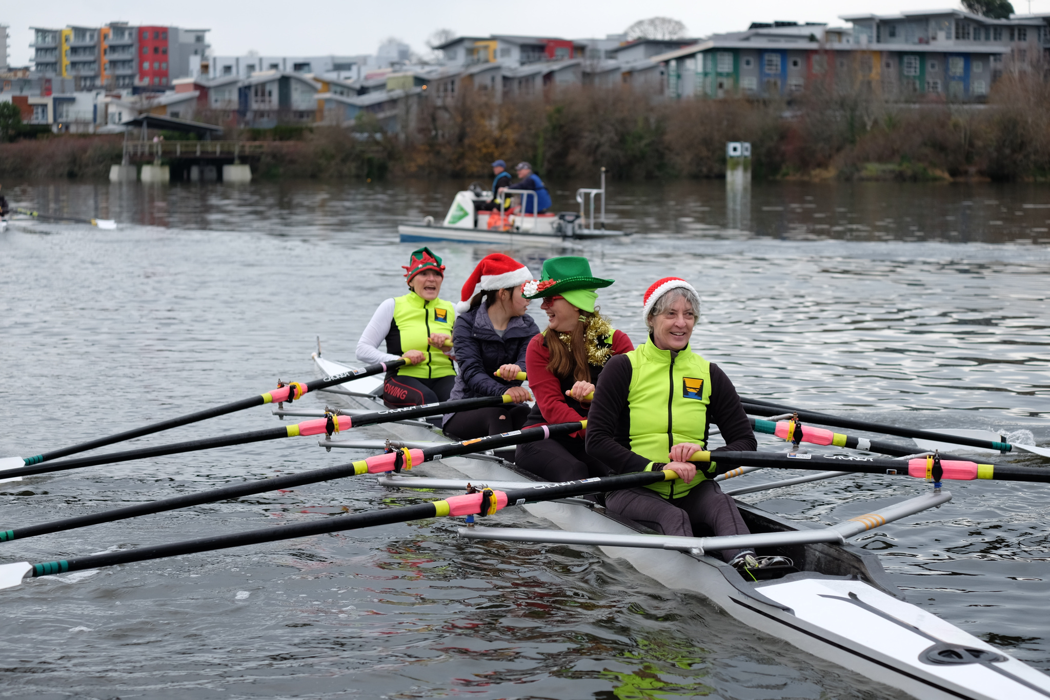 A quad on the water.