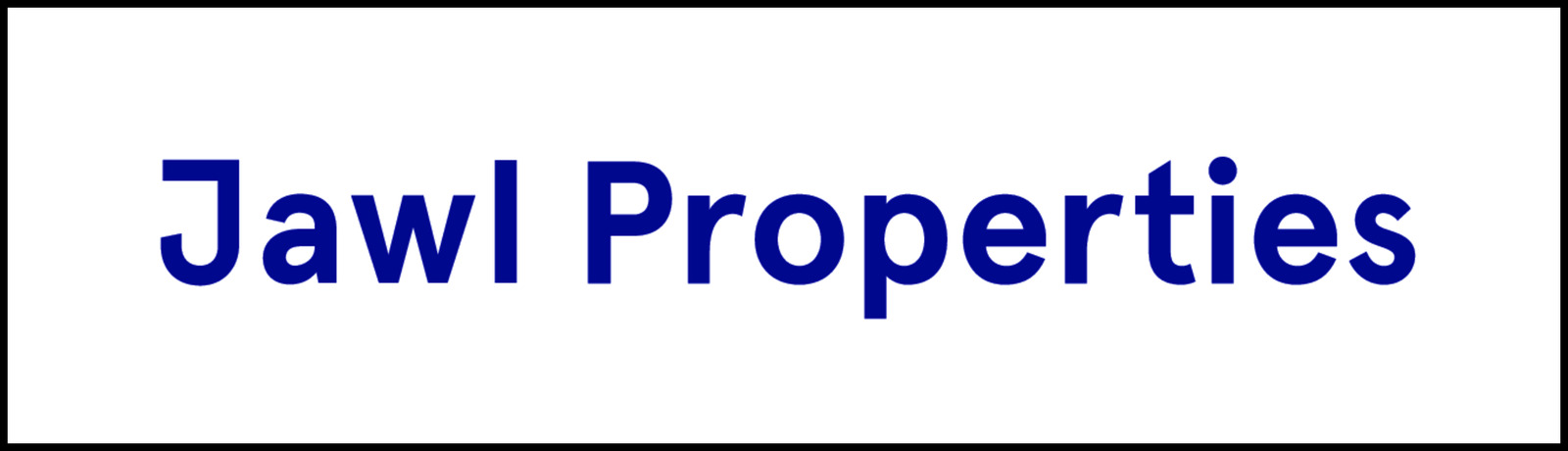 The Jawl Properties logo.