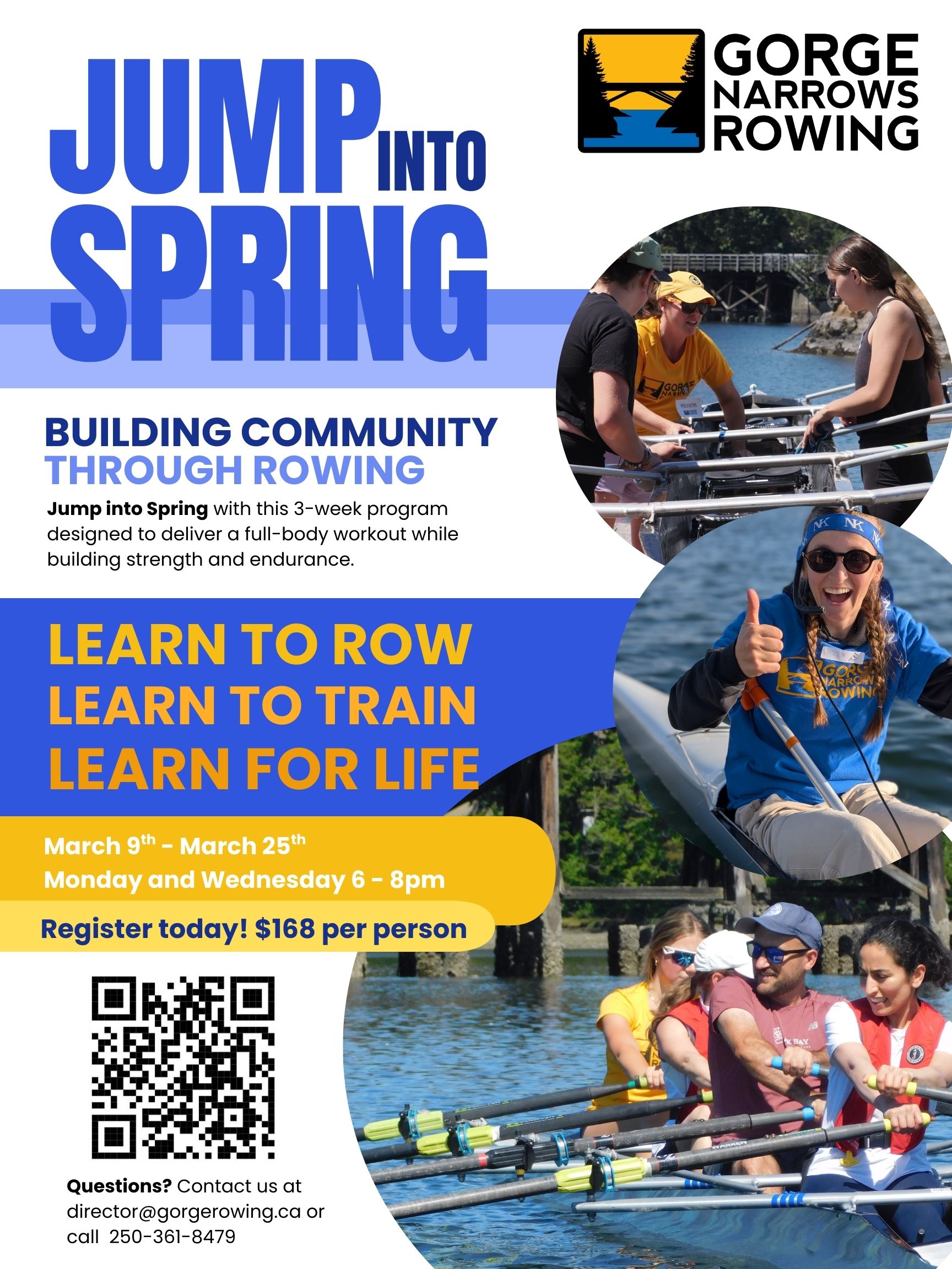 The Jump Into Spring poster.